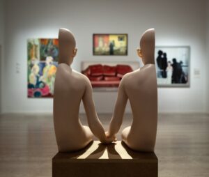 Interiör från Sen-Harrys konstmuseum